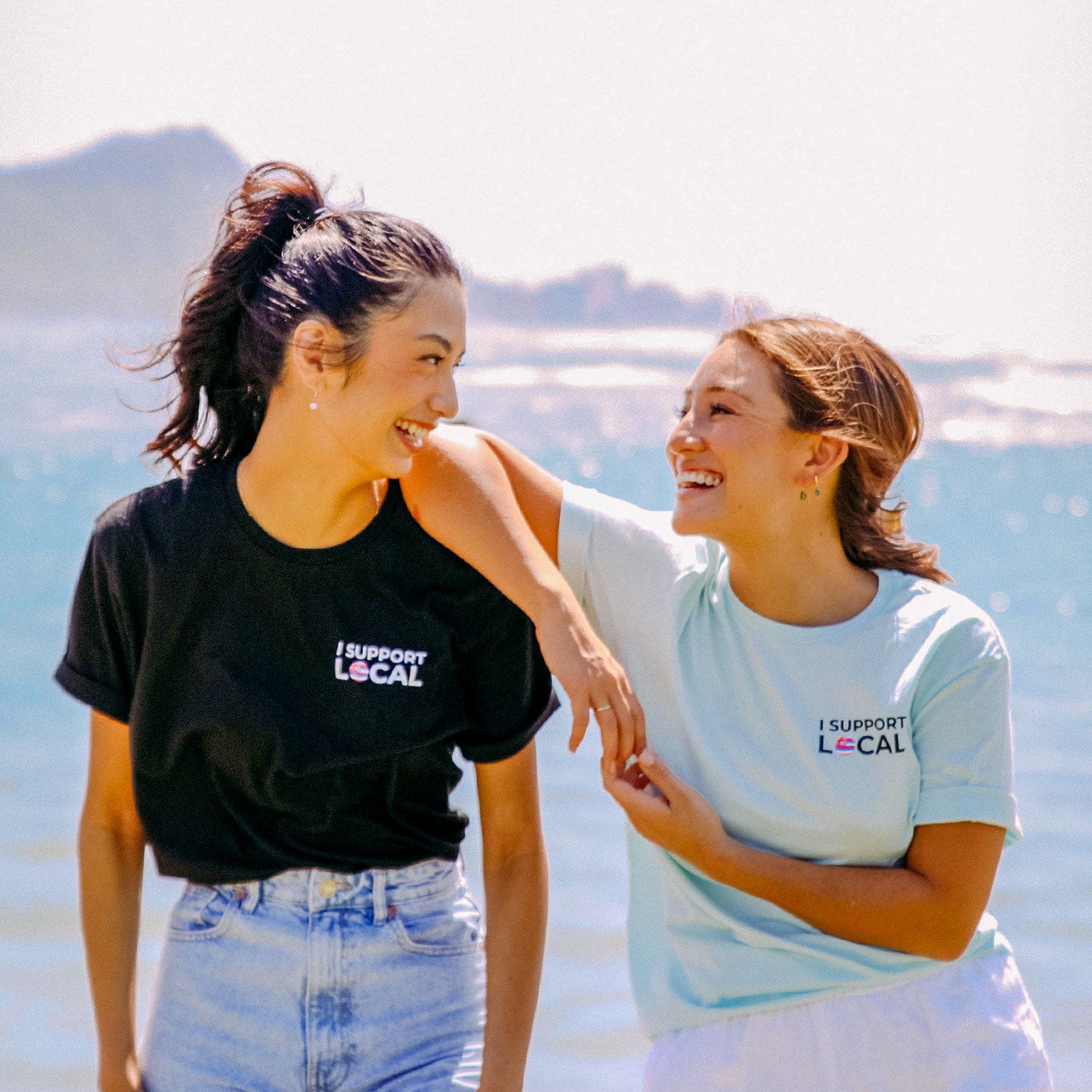 I SUPPORT LOCAL Shirt Bundle [Blue & Black]