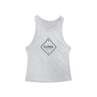 Aloha Baseline Soft & Stretchy Light Gray Tank