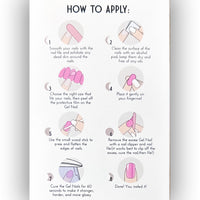 Long-Lasting Gel Nail Strips - ʻĀina Inspired Breadfruit Design