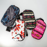 Custom Designed Waist Bag - Bird of Paradise