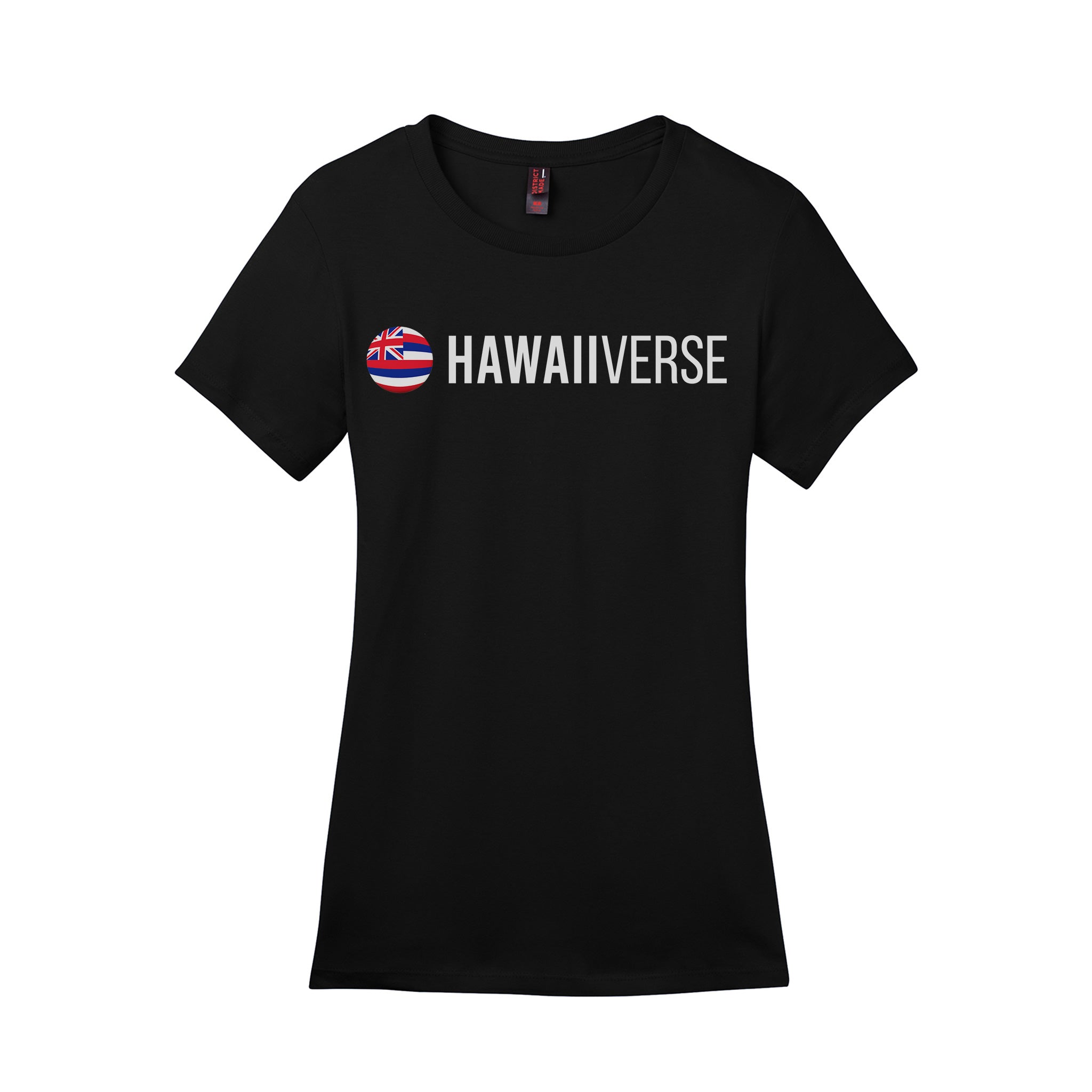 Support Local Combed Cotton Women's T-Shirt - Black