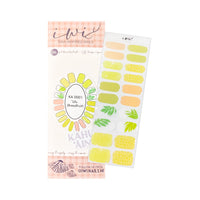 Long-Lasting Gel Nail Strips - ʻĀina Inspired Breadfruit Design