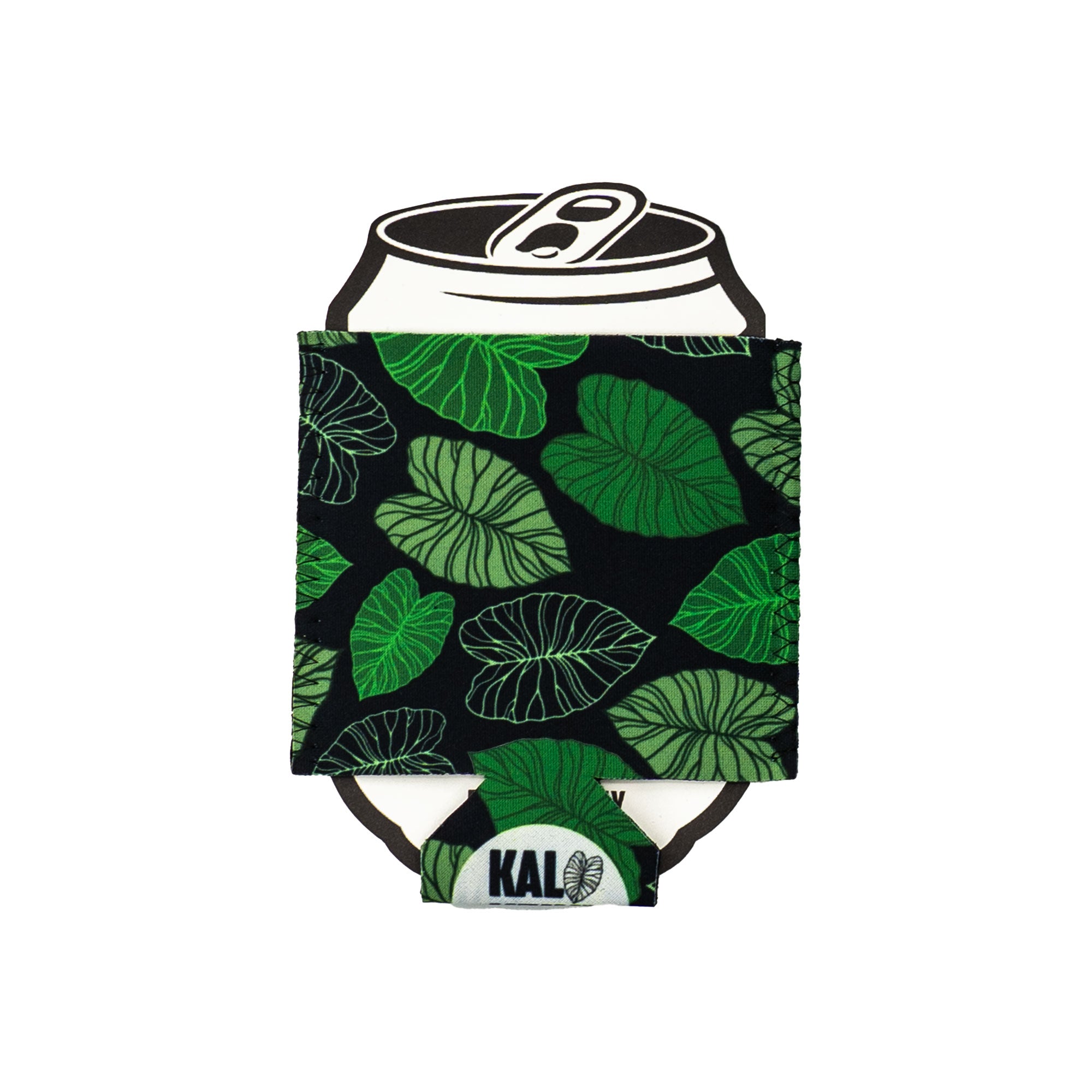 Standard 12oz Can Coozie - Black Kalo