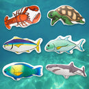 Hawaiian Ocean Life 12" Handmade Plushie - Uhu Parrotfish