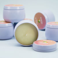 Handpoured Soy Wax Candle - Sweet Guava + Citrus 4oz