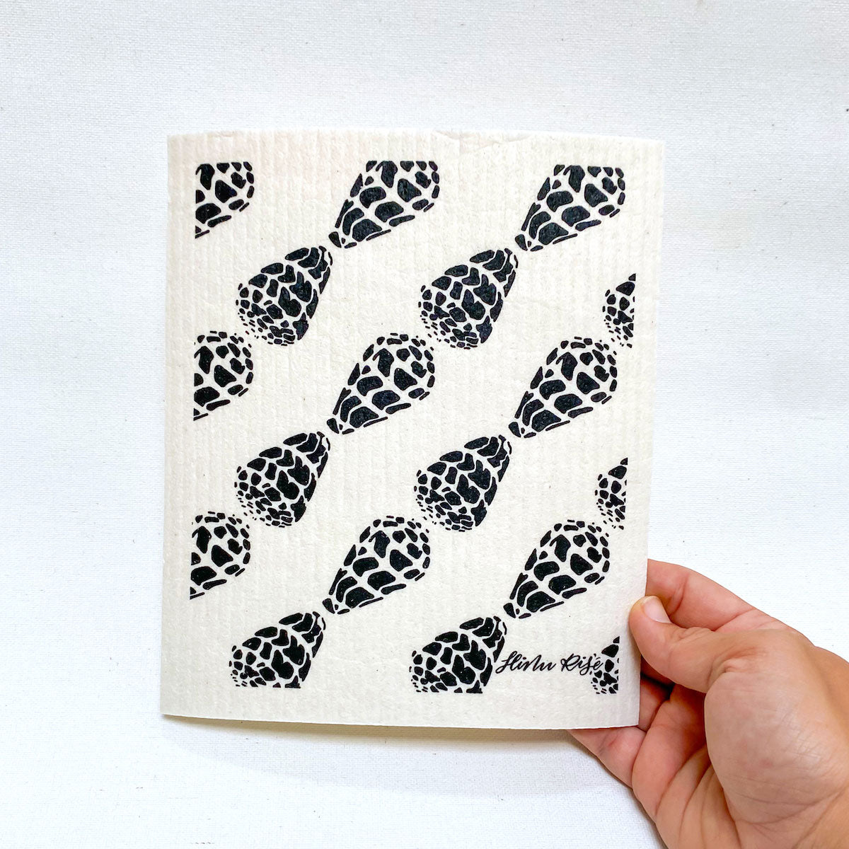 Swedish Eco-Friendly Dishcloth - Hebrew Cone Shells