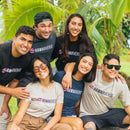 Support Local Combed Cotton T-Shirt - Navy