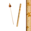 Engraved Bamboo Reusable Straw & Cleaner - Turtle