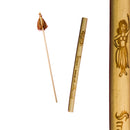 Engraved Bamboo Reusable Straw & Cleaner - Hula