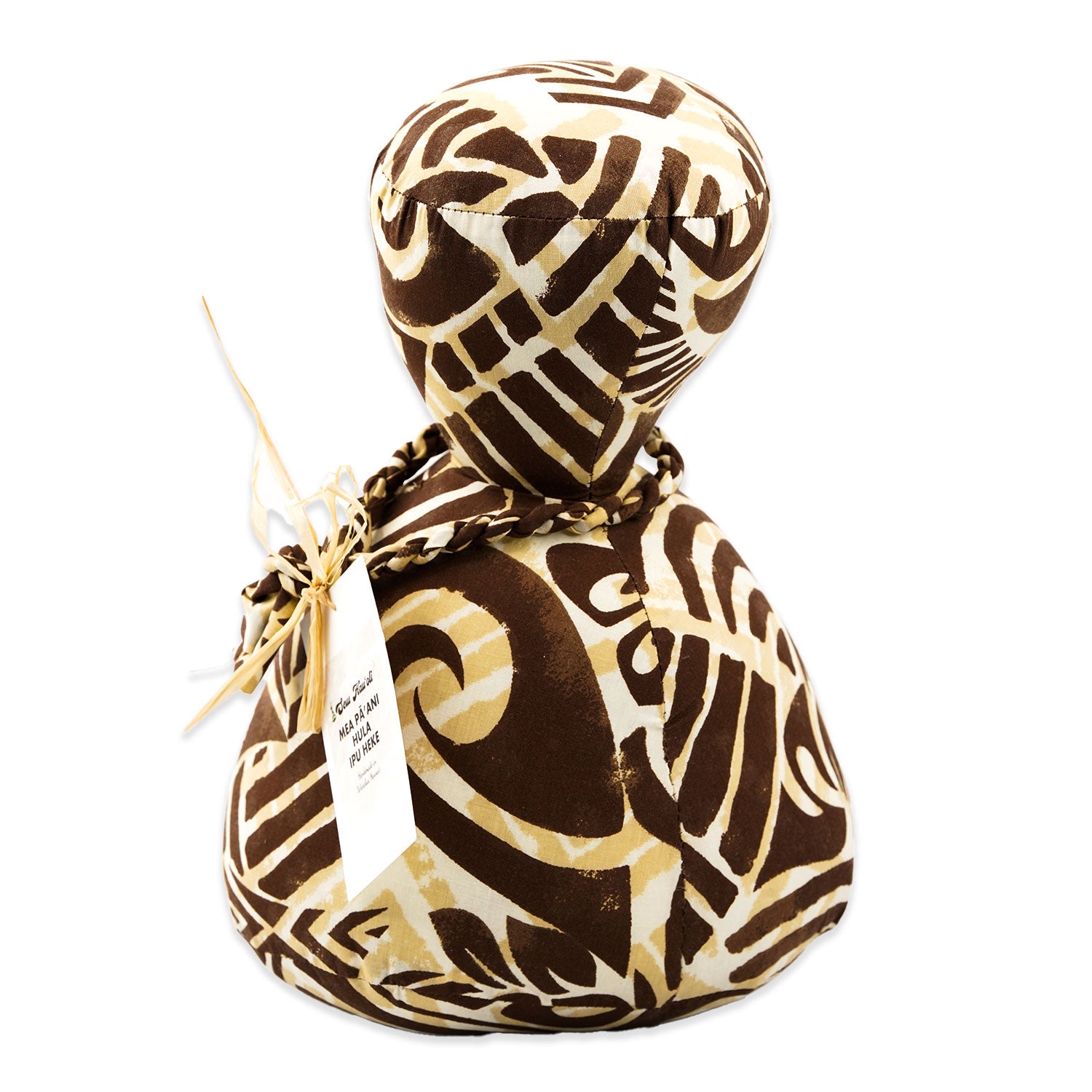 Large Handmade Patchwork Ipu Heke Stuffed Toy - Kapa