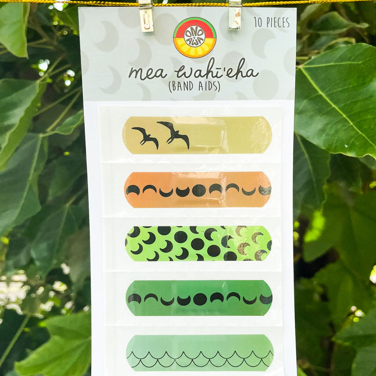 Mea Wahī'eha (Adhesive Bandage) 10 Pack - NĀ LAKO (IWI x OA COLLAB)