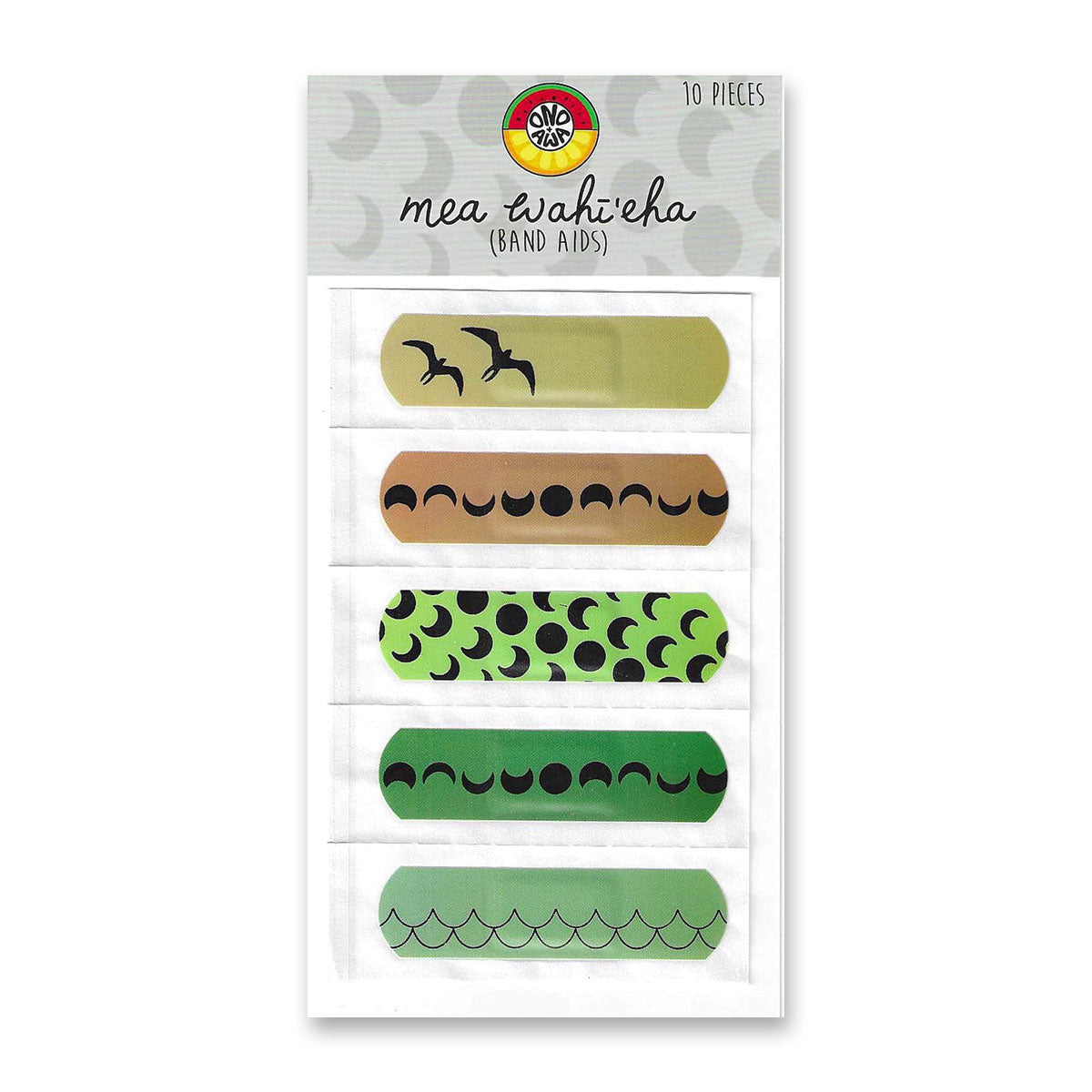 Mea Wahī'eha (Adhesive Bandage) 10 Pack - NĀ LAKO (IWI x OA COLLAB)
