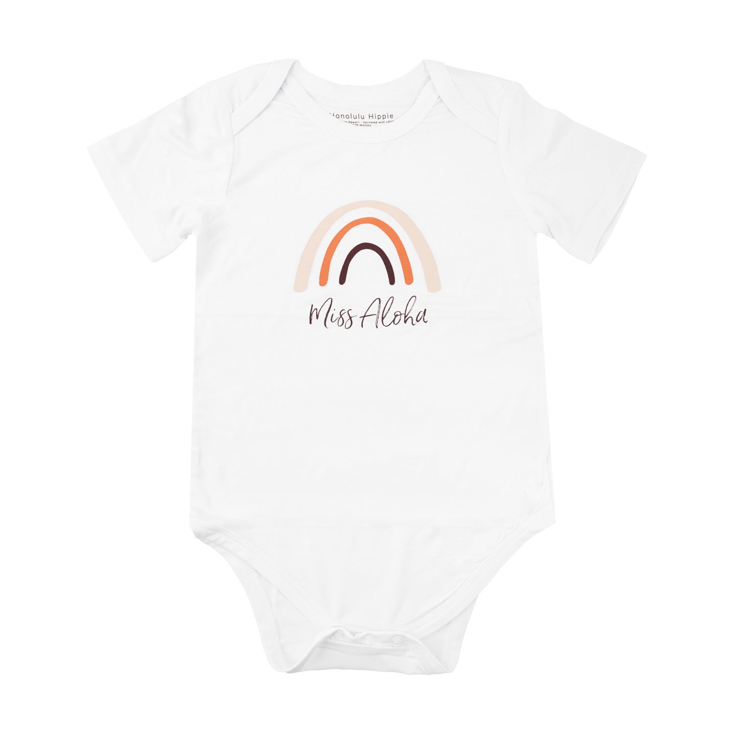 Miss Aloha Bamboo Cotton Baby Onesie