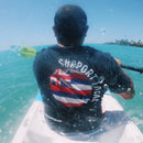 Support Local Combed Cotton T-Shirt - Navy