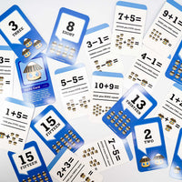 Hawaiian Educational Math Flashcards - Add & Subtract ʻOpihi