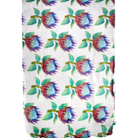 Bamboo Organic Cotton Protea 47" Swaddling Blanket