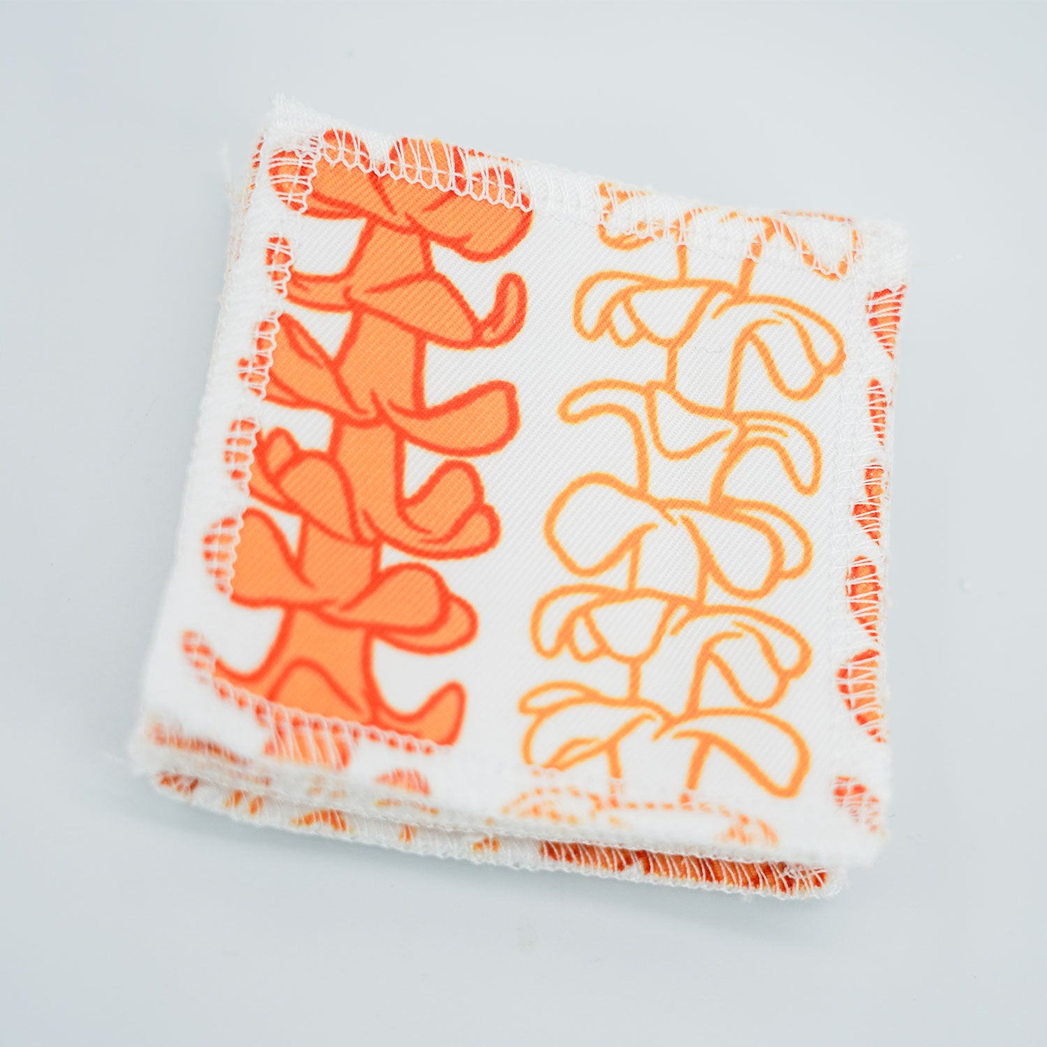 Reusable Sustainable 3" Cloth Face Pads - Puakenikeni Flower