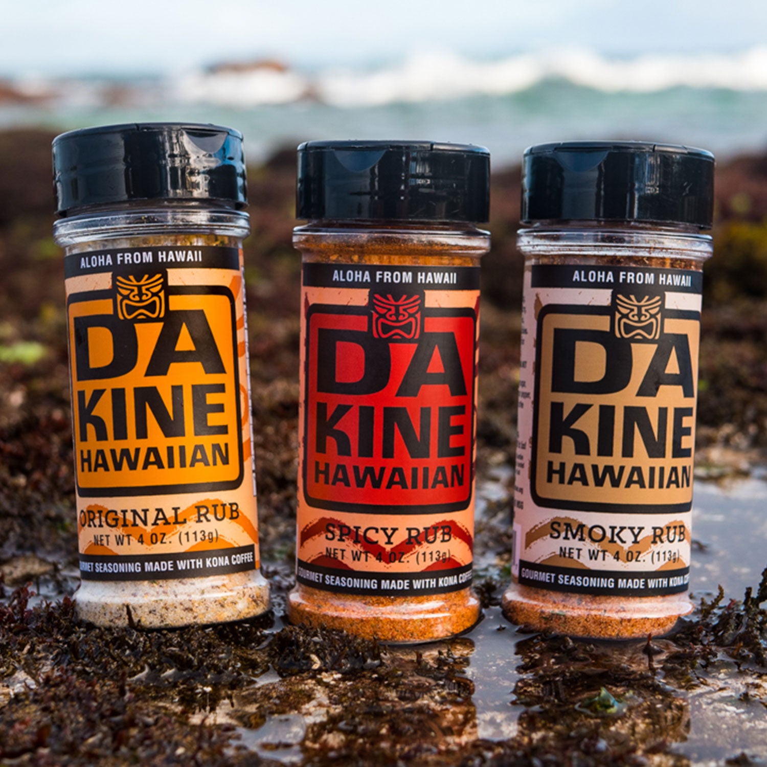 Smoky Paprika + Hawaiian Coffee Gourmet Dry Rub 4oz