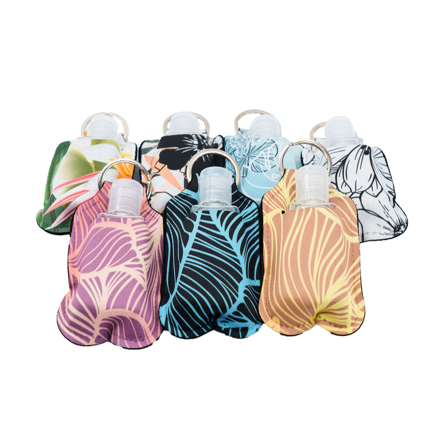 Hand Sanitizer Holders + 30ml Refillable Bottle