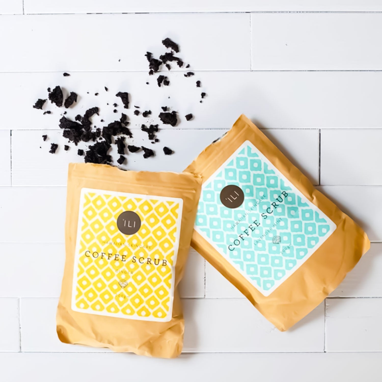 Hawaiian Skincare Coffee Scrub - Lavender + Mint 3.5