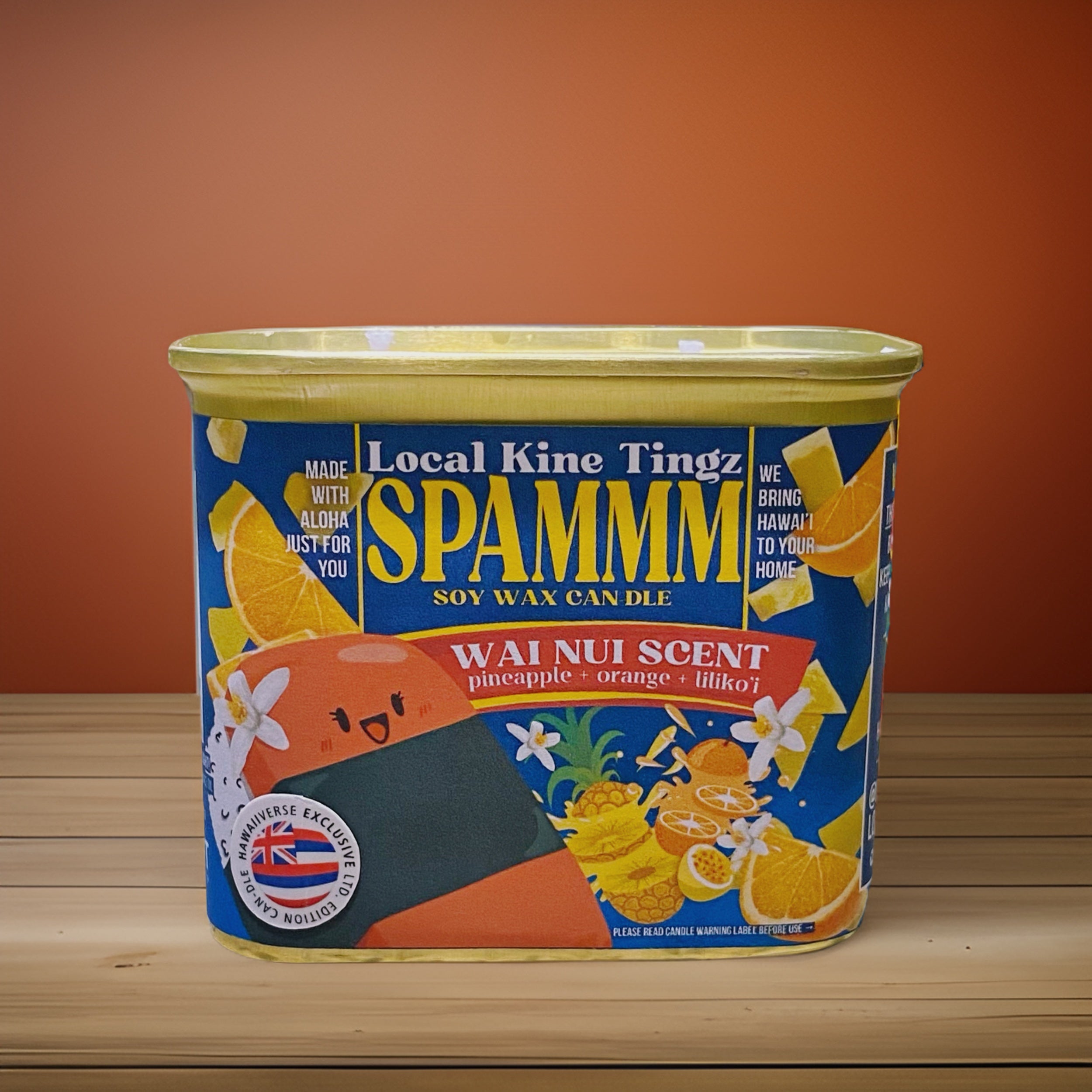 SPAMMM Pineapple Citrus Scent Can-dle Hawaiiverse Exclusive!