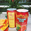 Juice Can Strawberry Scent Coconut Soy Candle