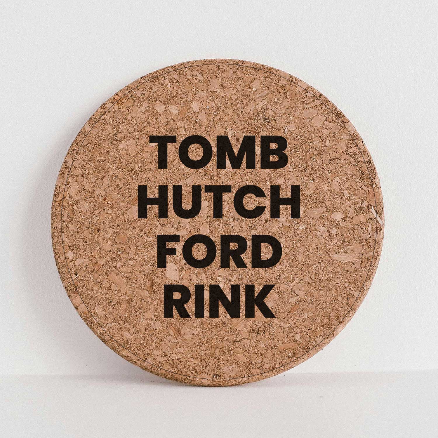 TOO MUCH FO' DRINK - Double-Sided Cork Coaster
