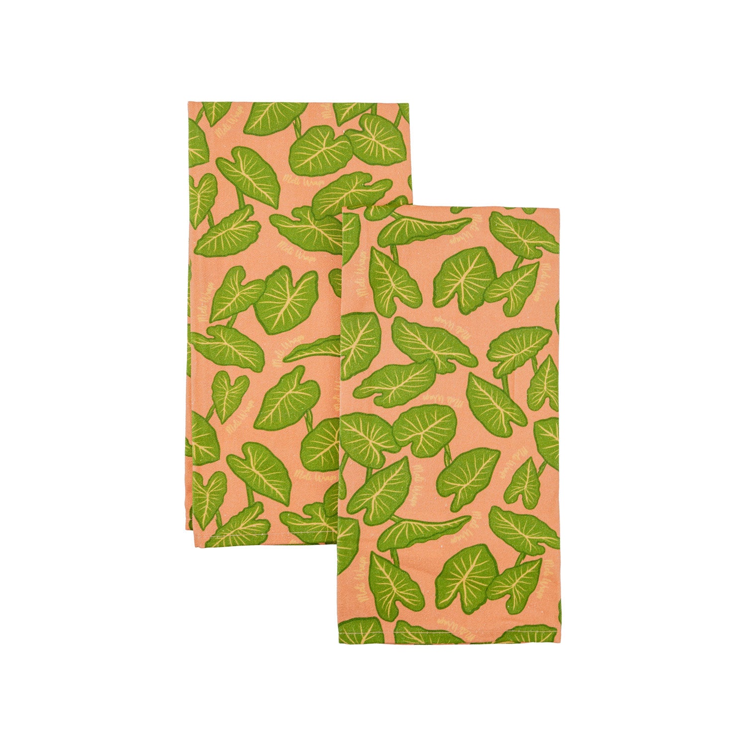 Cotton Kitchen Towel 2 Pack - 24"x16" - Taro