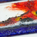 Handmade Stained Glass 3D Ornament - Ocean Entry